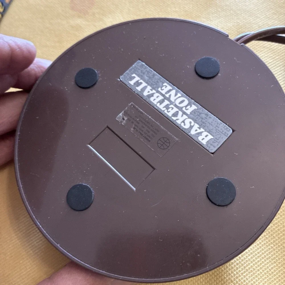 Basketball Sportsfone Telephone Used Still In Original Box Working